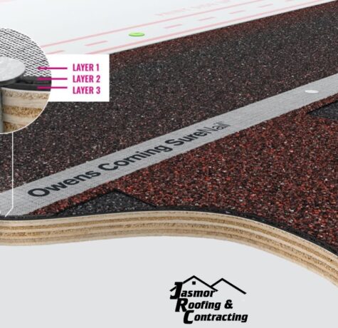 Picture of SureNail Technology by Owens Corning.